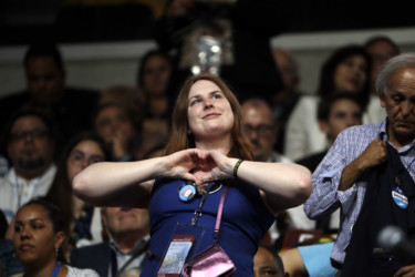Sign language delegate signs