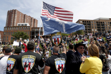 Bikers for Trump Bikers for Trump at rally