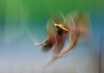 Olympians in motion: Women's Diving