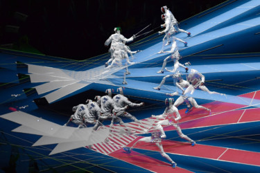 Olympians in motion: Men's fencing