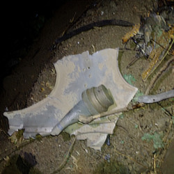 Pakistan air crash Pakistan air crash wreckage