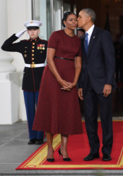 Donald And Melania Trump Arrive At White House Donald And Melania Trump Arrive At White House