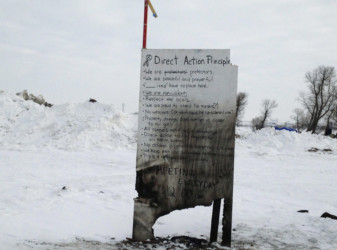 Dakota Access protest camp Dakota Access protest camp
