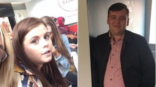 Philip Tron, 32, and his partner's daughter Courtney Boyle, 19 Philip Tron, 32, and his partner's daughter Courtney Boyle, 19