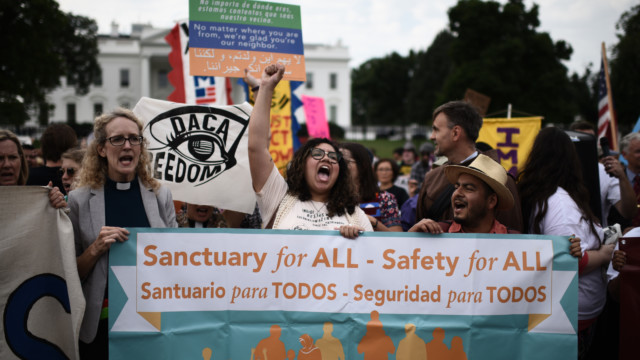 Demonstrations in support of the DACA Program