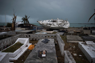 Hurricane Irma: Saint-Martin island