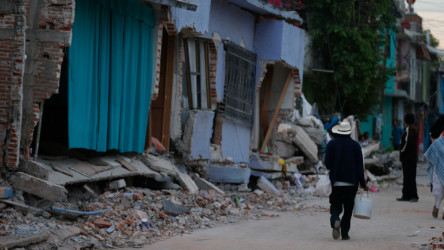 Photos: Aftermath of Mexico City earthquake