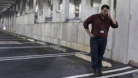 Capital Gazette Shooting Reorter makes phone calls