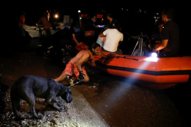 Wildfires in Greece