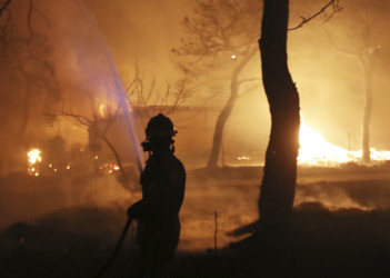 Wildfires in Greece