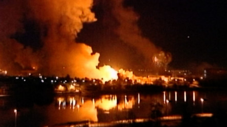 Iraq: War Continued Bagdad being bombed in 2003
