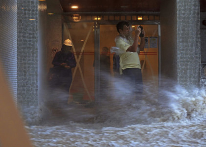 Hong Kong Typhoon