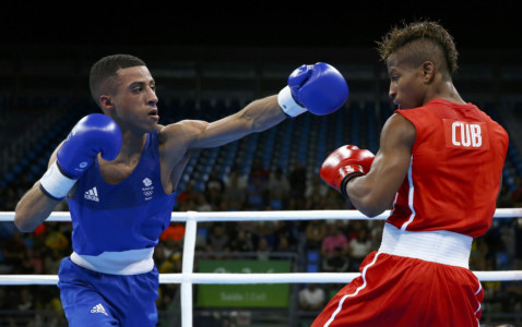Boxing - Men's Light Fly (49kg) Round of 32 Bout 39