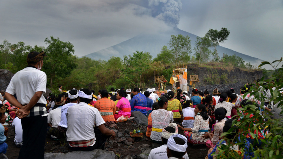 Indonesia Bali Volcano