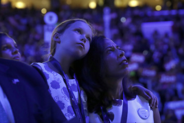 Delegate and daughter Delegate and daughter