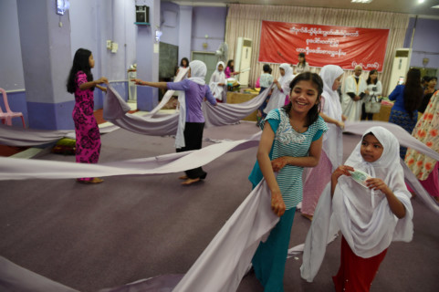 Eid al-Fitr festival in Myanmar Eid al-Fitr festival in Myanmar