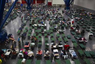 Houston seeks refuge from Harvey