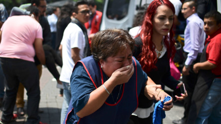 Photos: Aftermath of Mexico City earthquake