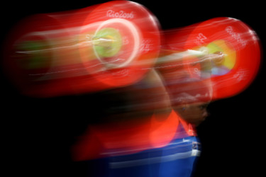 Olympians in motion: Weightlifting
