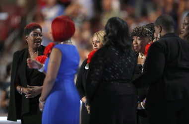 DEM 2016 Convention Mothers of the Movement