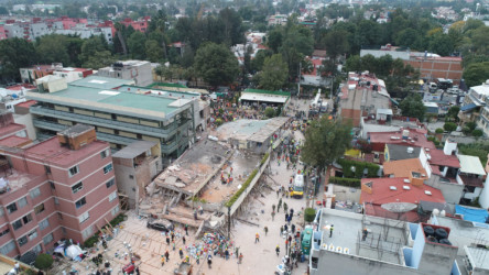 Photos: Aftermath of Mexico City earthquake