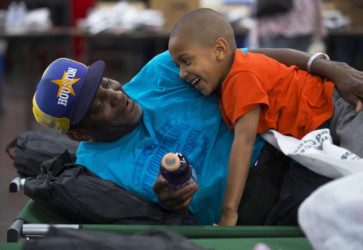 Houston seeks refuge from Harvey