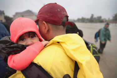 Houston seeks refuge from Harvey