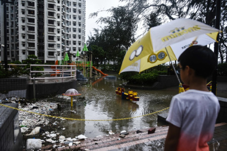 Hong Kong Typhoon