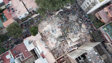 Photos: Aftermath of Mexico City earthquake