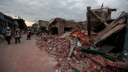Photos: Aftermath of Mexico City earthquake