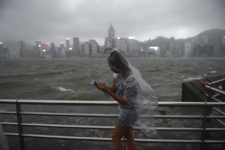 Hong Kong Typhoon