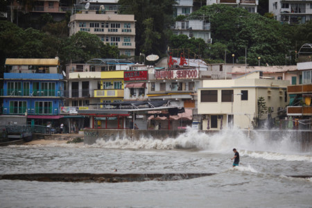 Hong Kong Typhoon