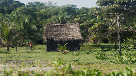 Garifuna village of Barra Vieja Garifuna village of Barra Vieja