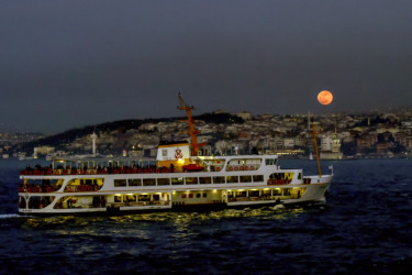 Istanbul, Turkey Super Blue Blood Moon, Turkey