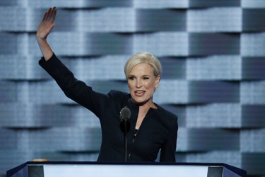 Cecile Richards Cecile Richards waves