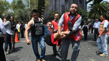 Photos: Aftermath of Mexico City earthquake