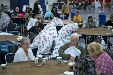 Houston seeks refuge from Harvey