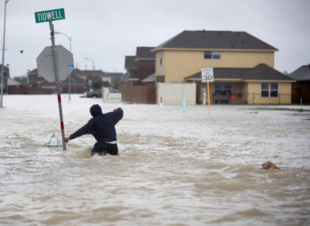 Houston seeks refuge from Harvey