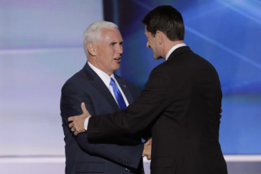 Mike Pence Mike Pence and Paul Ryan