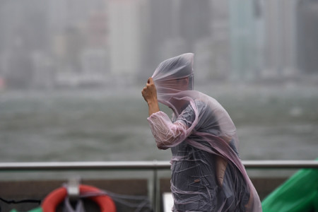 Hong Kong Typhoon