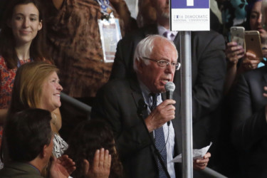 Bernie Sanders moves to nominate Clinton Bernie Sanders moves to nominate Clinton