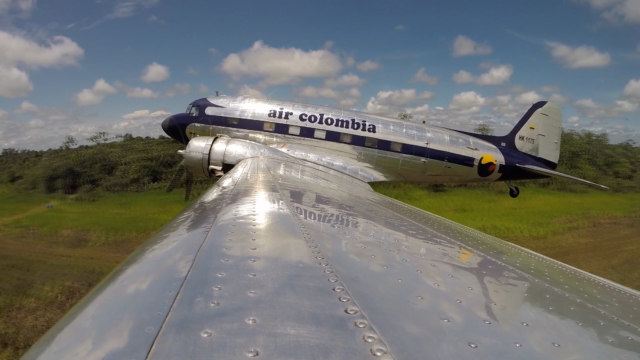 DC-3 planes are major mode of Amazon transportation