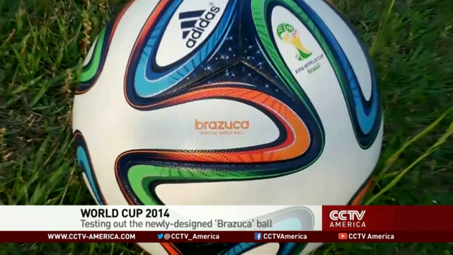 Adidas Brazuca ball FIFA World Cup CGTN America