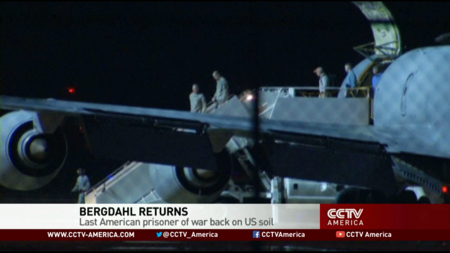 Bergdahl returns back on U.S. soil