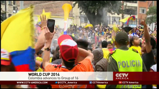 World Cup 2014: Colombia advances to Group of 16
