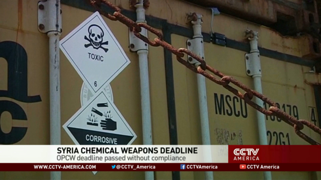 Syria chemical weapons deadline passed without compliance