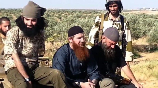 Omar al-Shishani (M), a young, red-bearded ethnic Chechen has rapidly become one of the most prominent commanders.