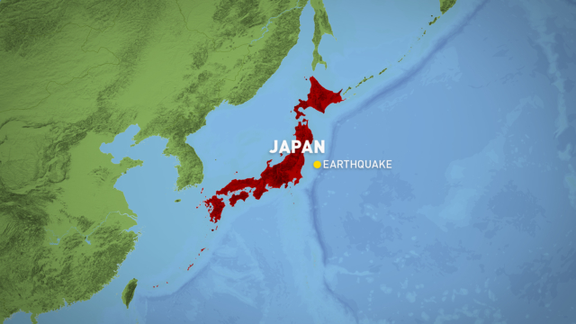 Earthquake rocks northern Japan, tsunami advisory issued