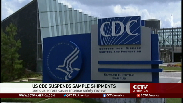 Centers for Disease Control and Prevention suspend shipments