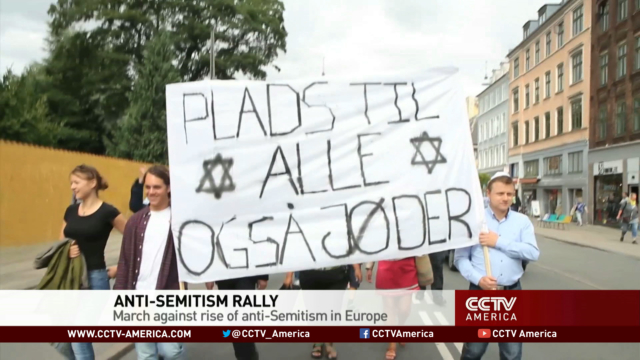 March against rise of anti-Semitism in Europe